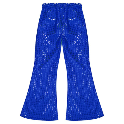 Kids Sequin Flared Trousers (Age 24M-16YRS)