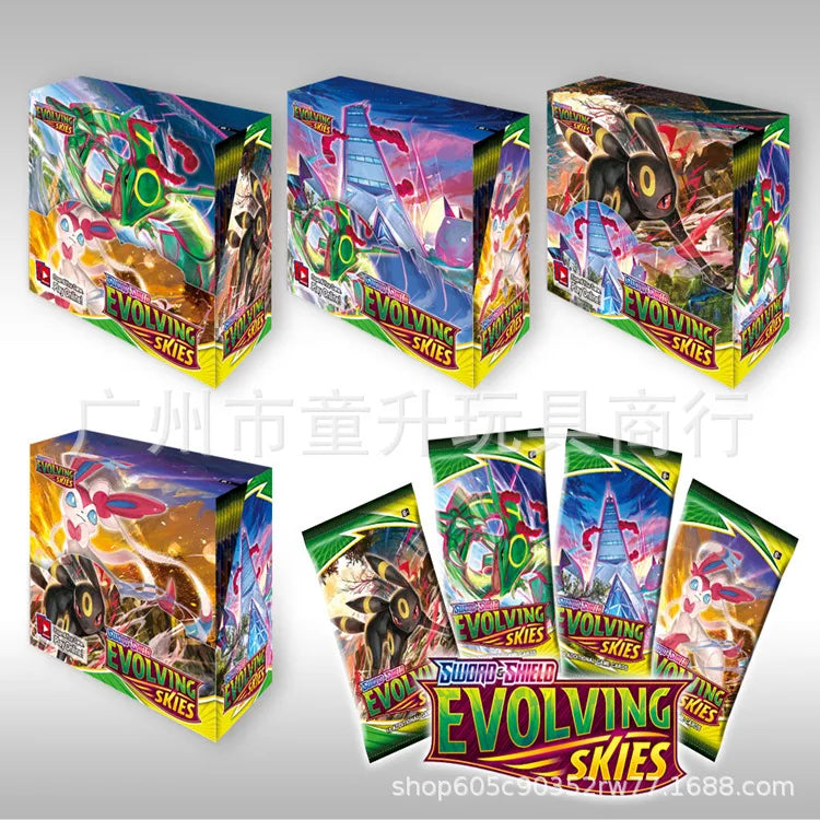 Pokémon Trading Card Game Booster Boxes Evolving Skies