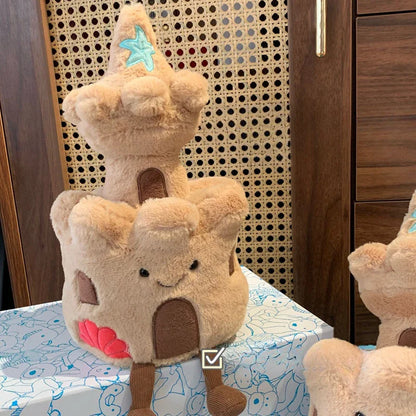 Plush Sand Castle Plush Toy - 30cm