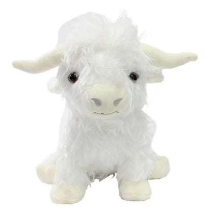 Plush Cute Highland Cow Stuffed Toy - 25cm