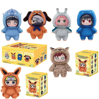 Naruto Beast Party Plush Keychain Blind Box,