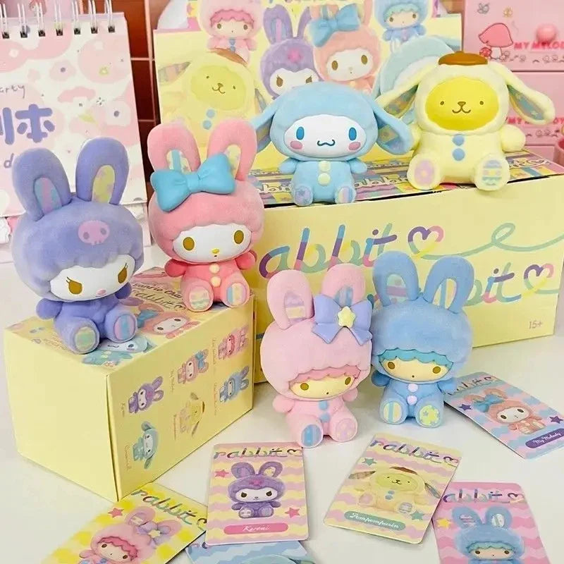 Sanrio Rabbit Series Blind Box – Kuromi, Melody, Yugui Dog & More