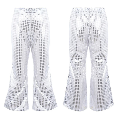 Kids Sequin Flared Trousers (Age 24M-16YRS)