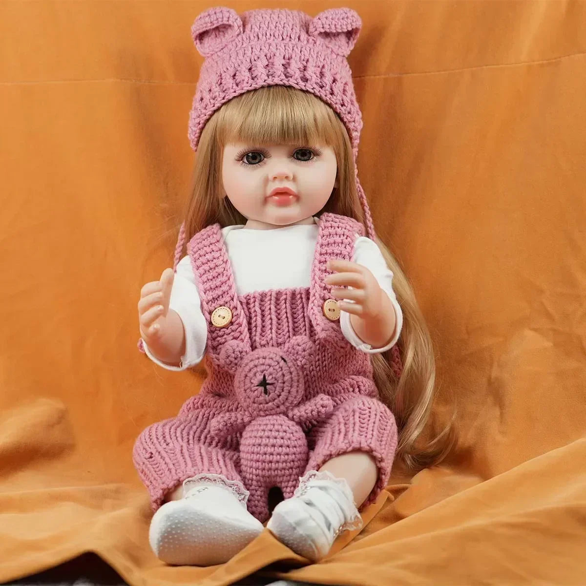 Reborn Toddler Lifelike Doll 55cm