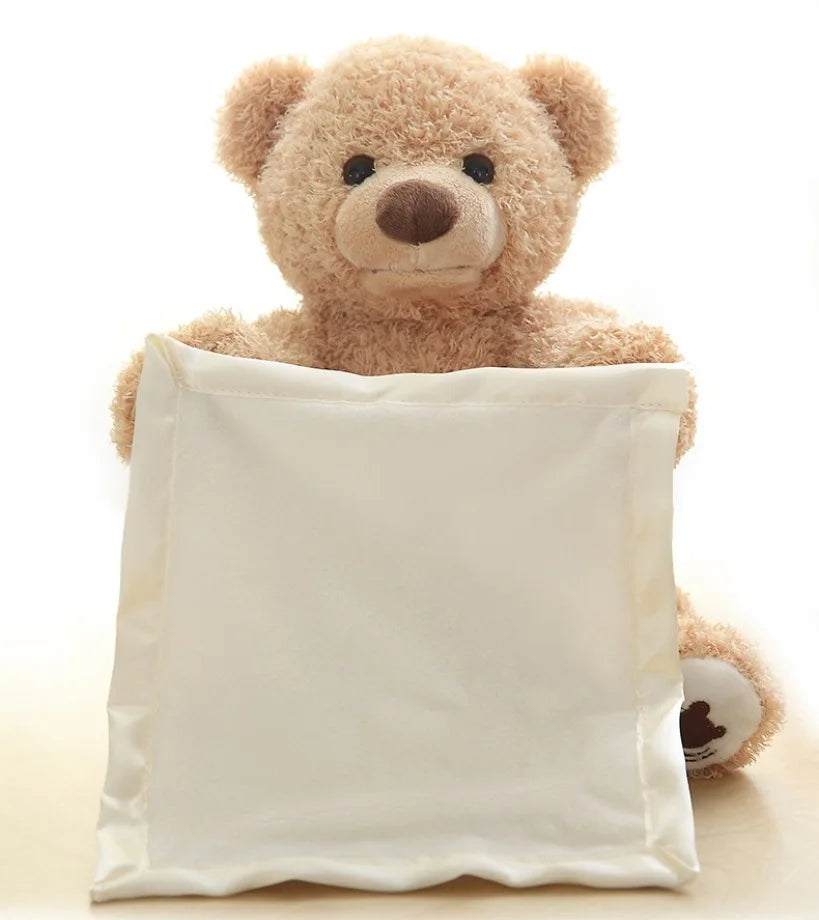 Plush Peek-A-Boo Teddy Bear Hide and Seek Shy Bear - 30cm 30cm