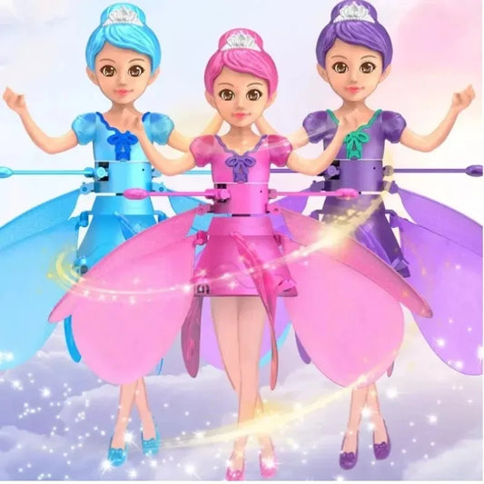 Flying Doll Dancing Helicopter Toy