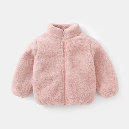 Girls Fleece Jackets Coat (Age 6M-5YRS) F22554P