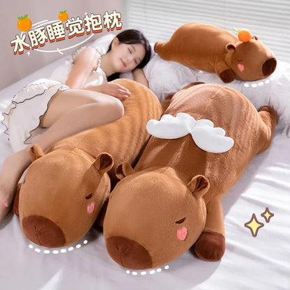 Giant Plush Capybara Stuffed Doll Pillow - 60cm-100cm