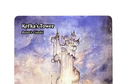 FCA/FIC Proxy Holo Cards – Kefka Palazzo & Blessing of the Oracle | Fantasy TCG Display & Casual Play Holo 007 FCA