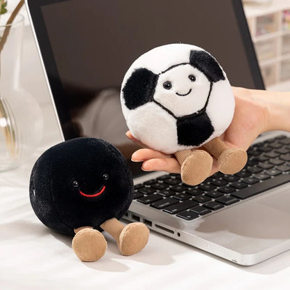 Plush Basketball Football Tennis Baseball Stuffed Toy 10-14cm