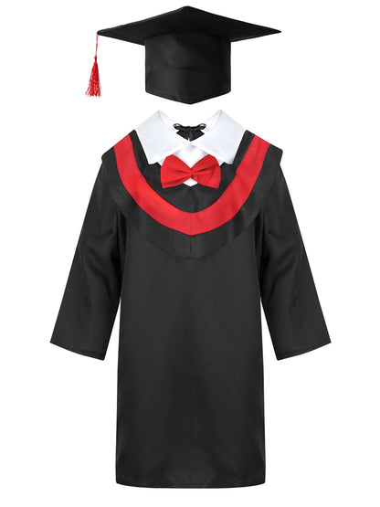 Kids Graduation Gown With Tassel Cap (Age 4-12YRS)