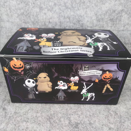 Disney The Nightmare Before Christmas Collectible Figurines – 6 Pack | Jack, Sally, Oogie & More