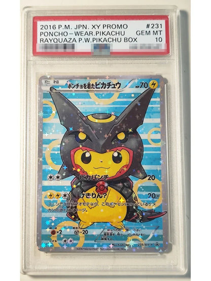 DIY Pokemon PTCG Cosplay P10 Rating Card Pinka 9PCS/Set Anime Peripheral Game Collection Card Holiday Gift
