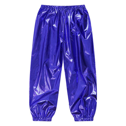 Kids Metallic Dance Trousers (Age 24M-16 YRS)