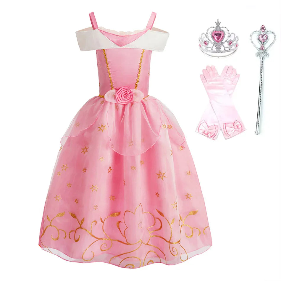 Girls Princess Costume Dress ( Dress 03 and Set