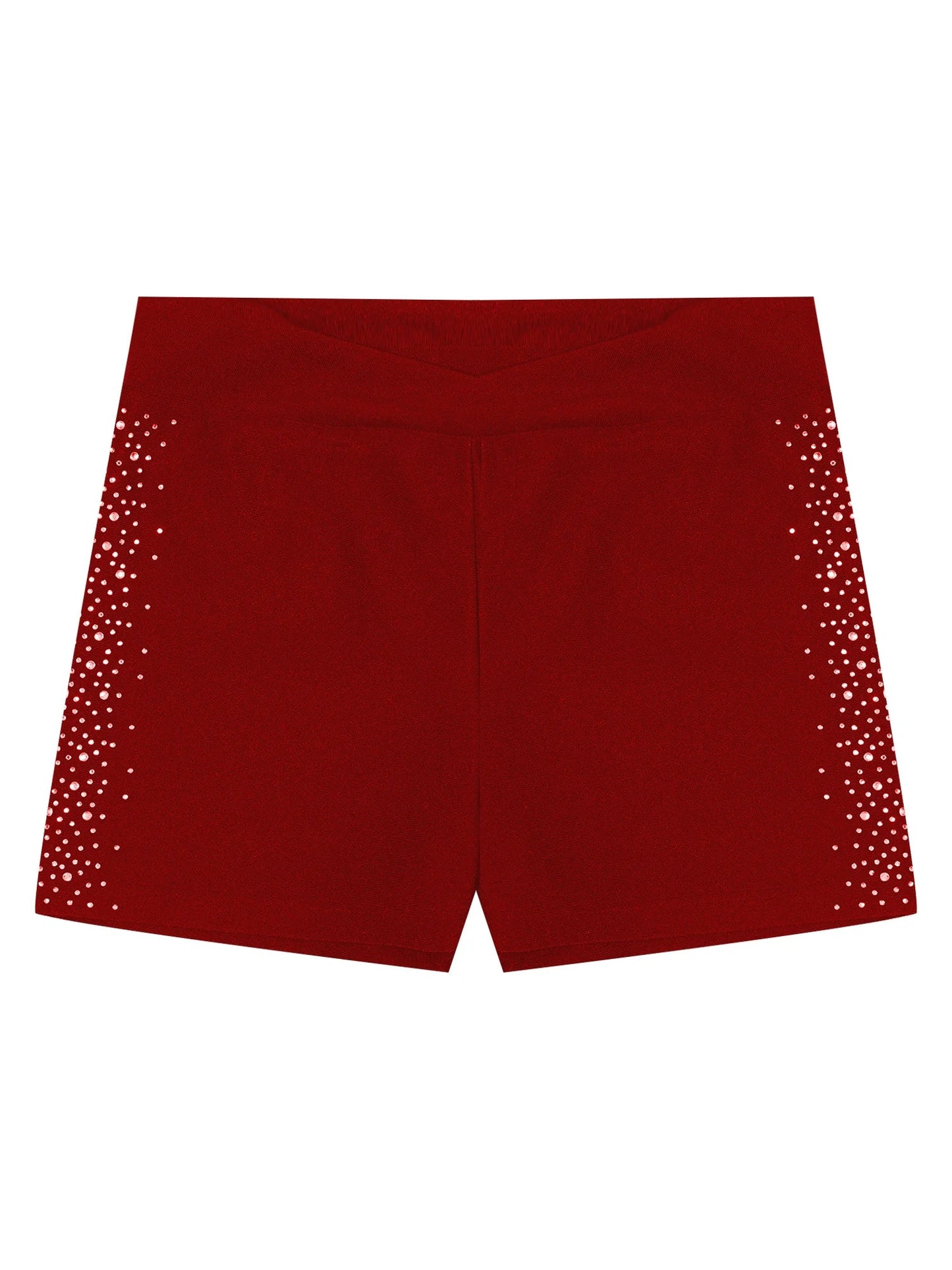 Girls Rhinestones Dance Shorts (Age 4-16 YRS)