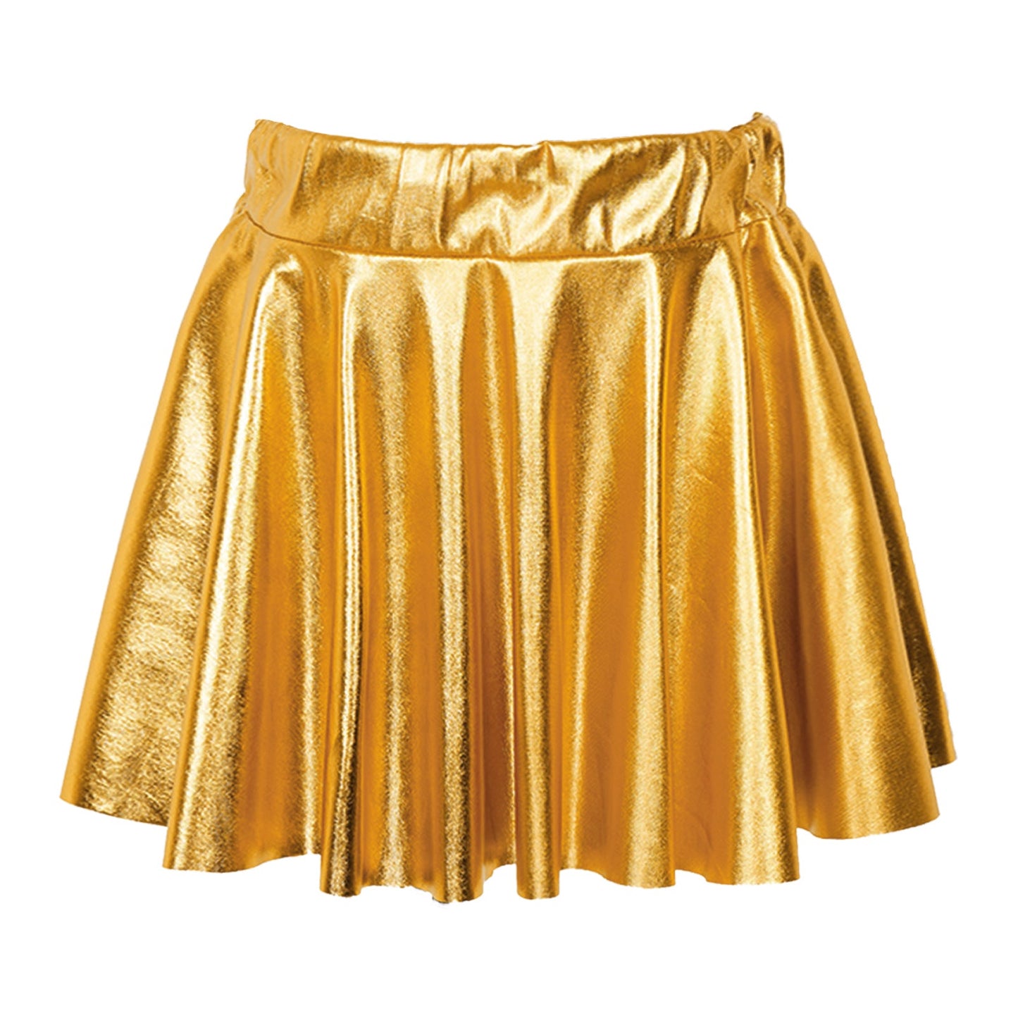 Girls Metallic Pleated Skirt (Age 2-16 YRS)