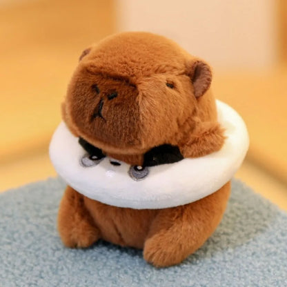 Plush Cute Capybara Stuffed Toy Hoodie with Wings - 12cm 15