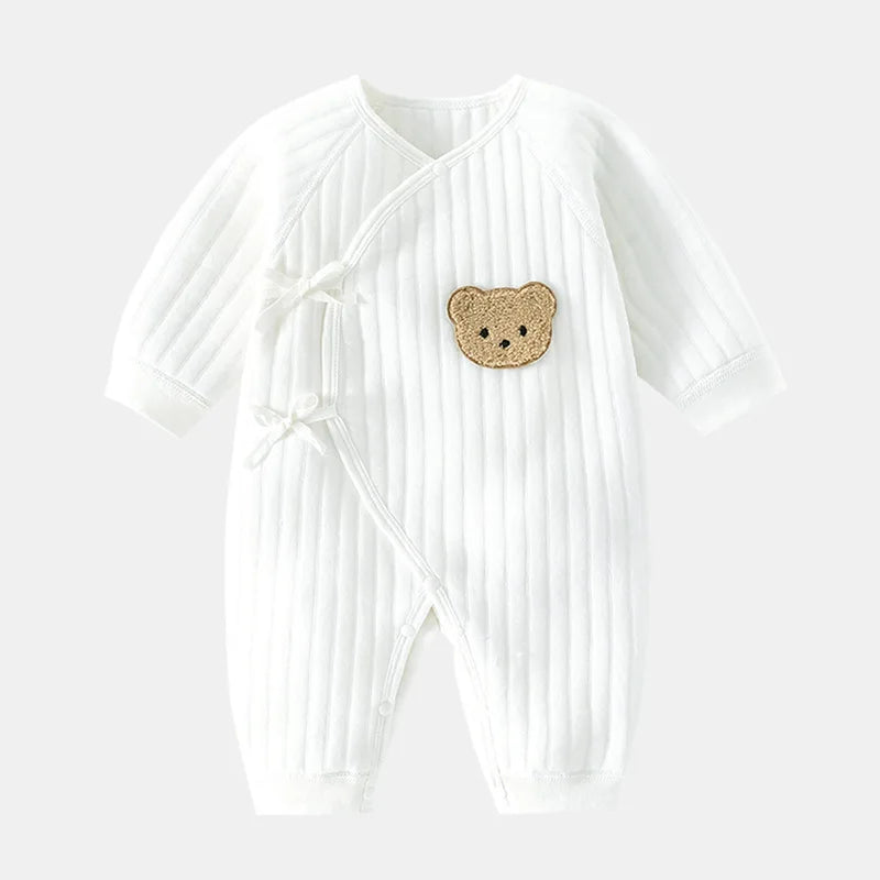 Baby Boys/Girls Onesie Romper (Age Newborn-6M) White