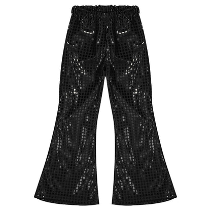 Kids Sequin Flared Trousers (Age 24M-16YRS)