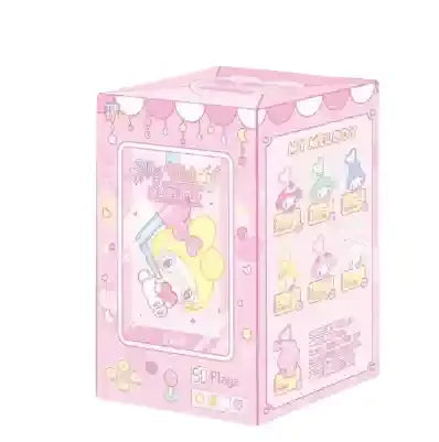 Miniso Top Toy Sanrio My Melody 50th Anniversary Milk Candy Series Plush Keychains Single Blind Box