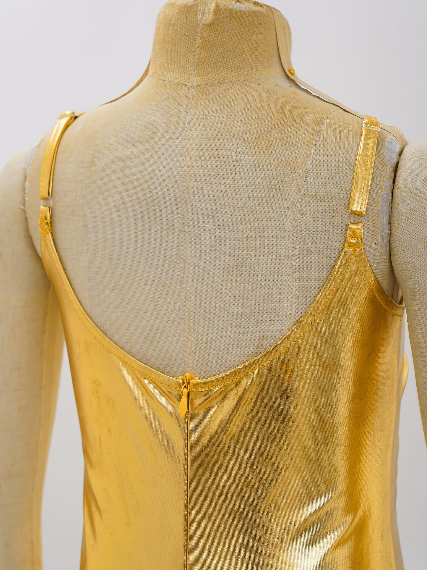Girls Metallic Gymnastic Jumpsuit (Age 4-16YRS)