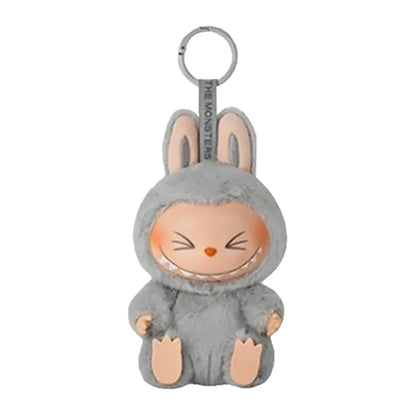 Plush Labubu Stuffed Toy & Labubu Exciting Macaron Pendant - 35cm
