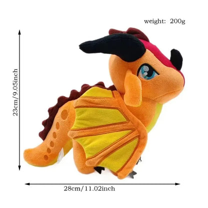 Wings of Fire Plush Toys Dragon Soft Stuffed Animal Doll Cute Companion Special Gift for Kids Boys and Girls or Room Decoration