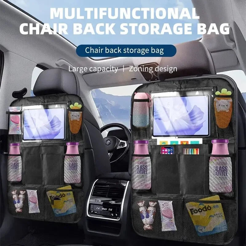 Car Seat Back Storage Organiser