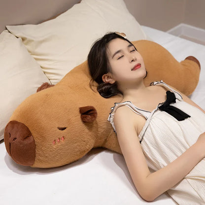 Giant Plush Capybara Stuffed Doll Pillow - 60cm-100cm