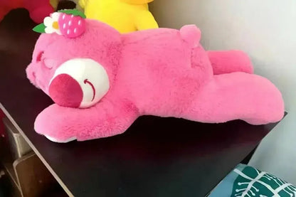Plush Lotso Pink Bear Strawberry Stuffed Toy 30-50cm