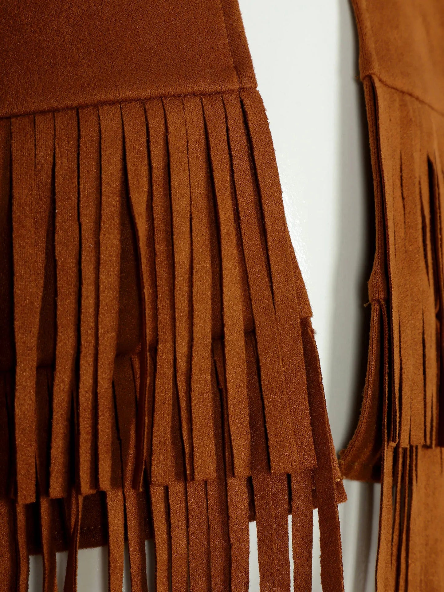 Kids Western Cowboy Cowgirl Costume Long Sleeve Tassels Fringe Jacket (Age 6-16YRS)