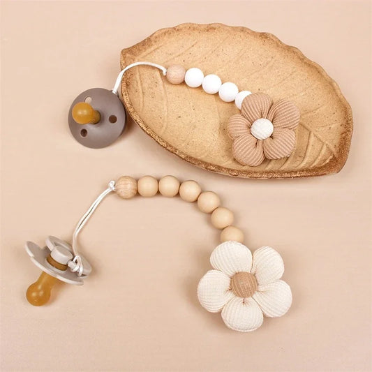 Baby Silicone Flower Pacifier Chain