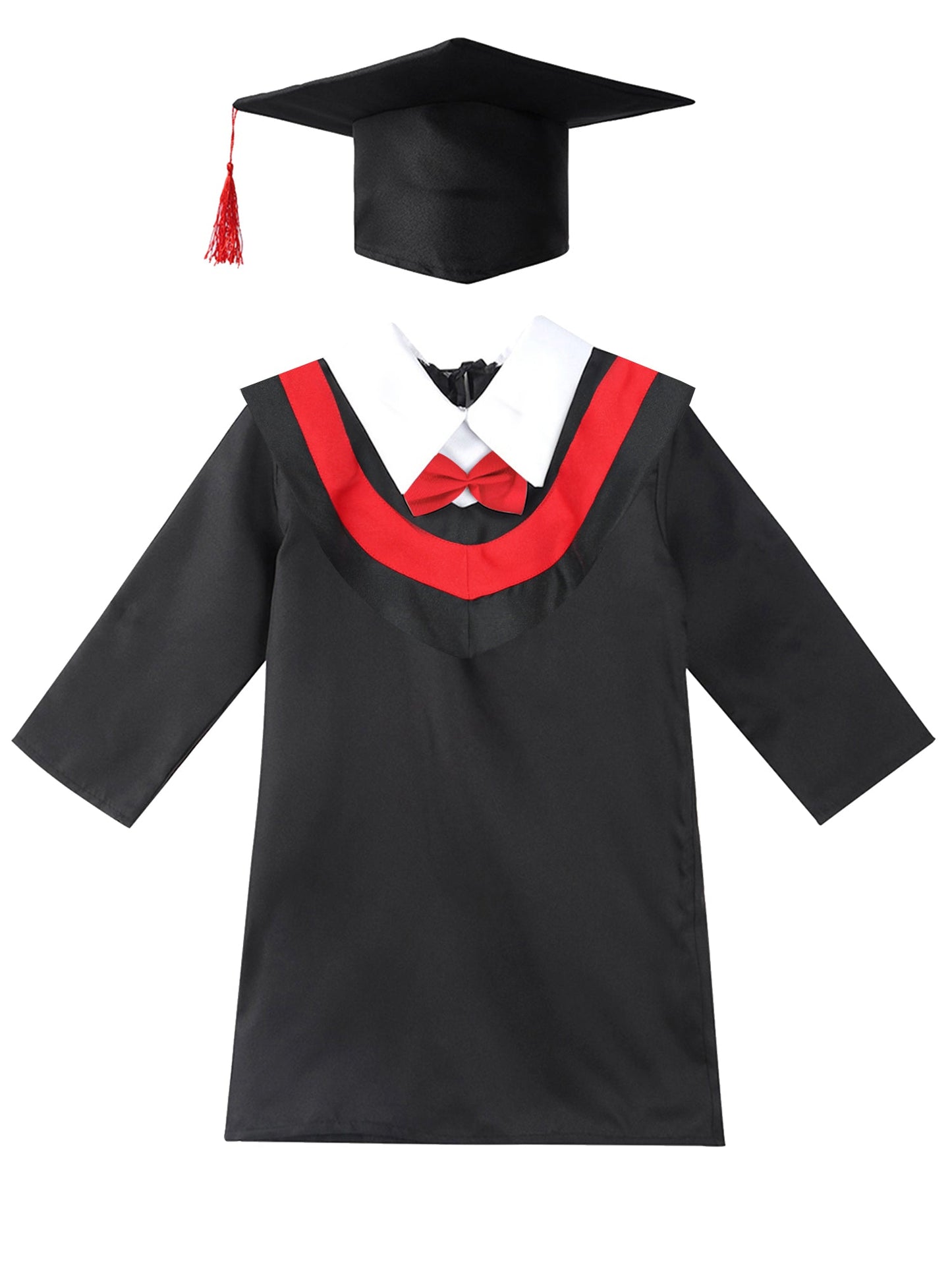 Kids Graduation Gown With Tassel Cap (Age 4-12YRS)