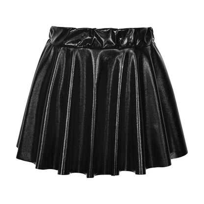 Girls Metallic Pleated Skirt (Age 2-16 YRS)