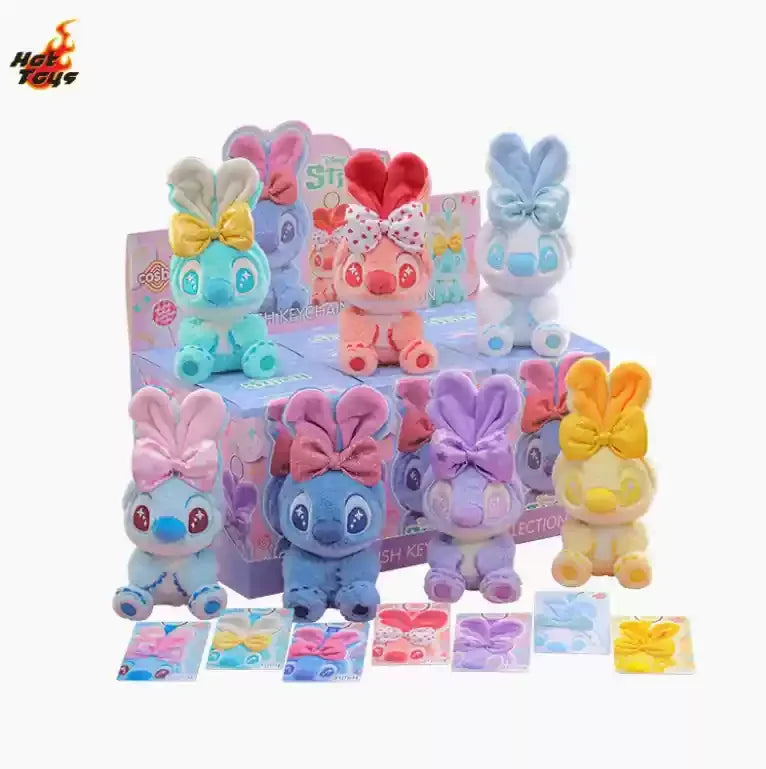 Disney Stitch Cosbi Plush Keychain Blind Box