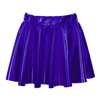 Girls Metallic Pleated Skirt (Age 2-16 YRS)