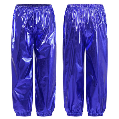 Kids Metallic Dance Trousers (Age 24M-16 YRS)