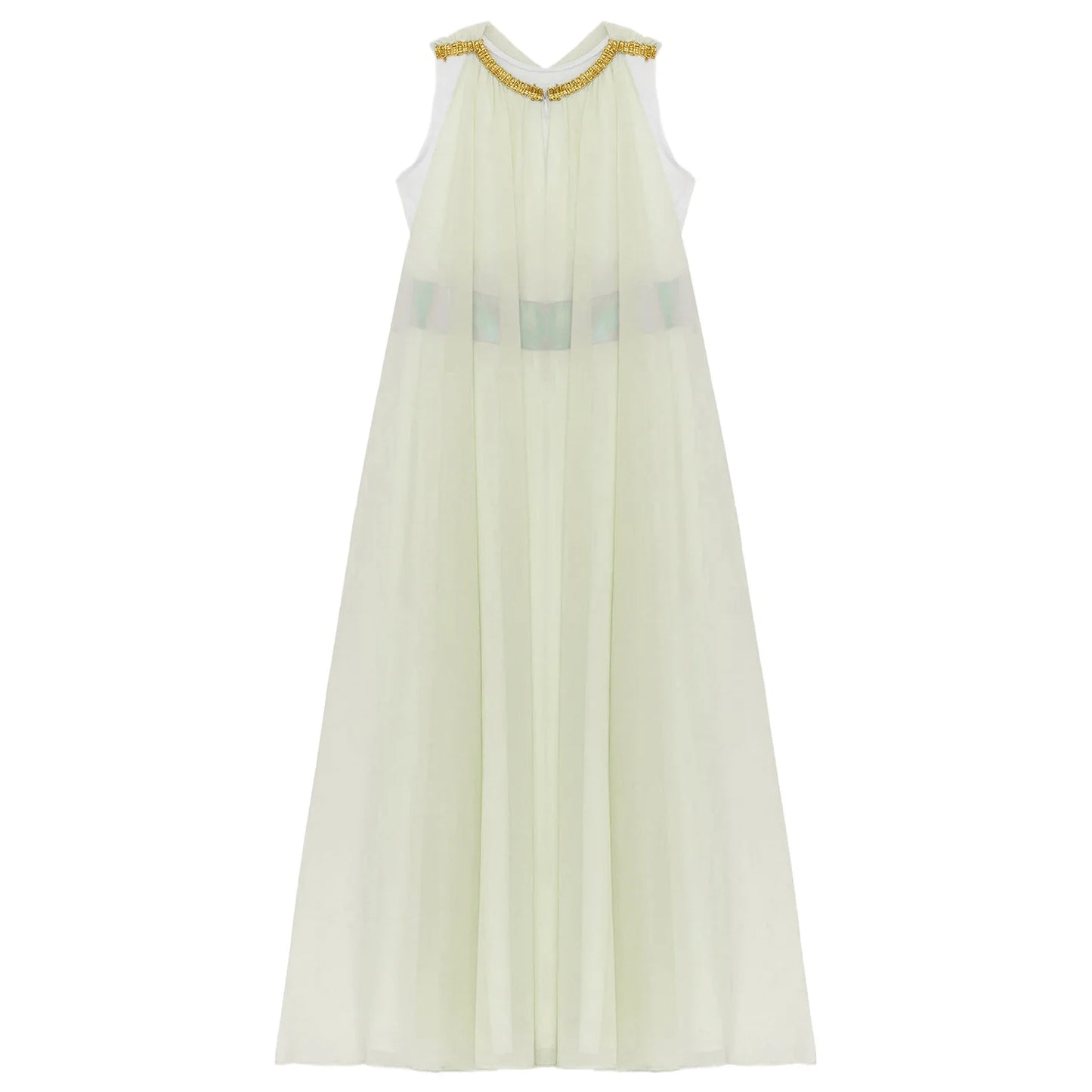 Girls Roman Grecian Athena Split Costume Dress (Age 6-16 YRS)