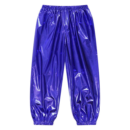 Kids Metallic Dance Trousers (Age 24M-16 YRS)