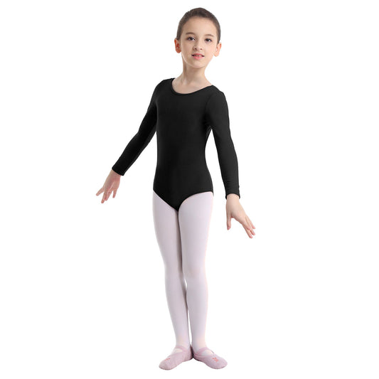 Girls Ballet Long Sleeve Leotard (Age 3-12 YRS)