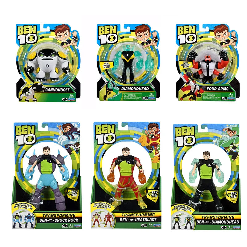 Ben 10 Action Figure Power Up Toys