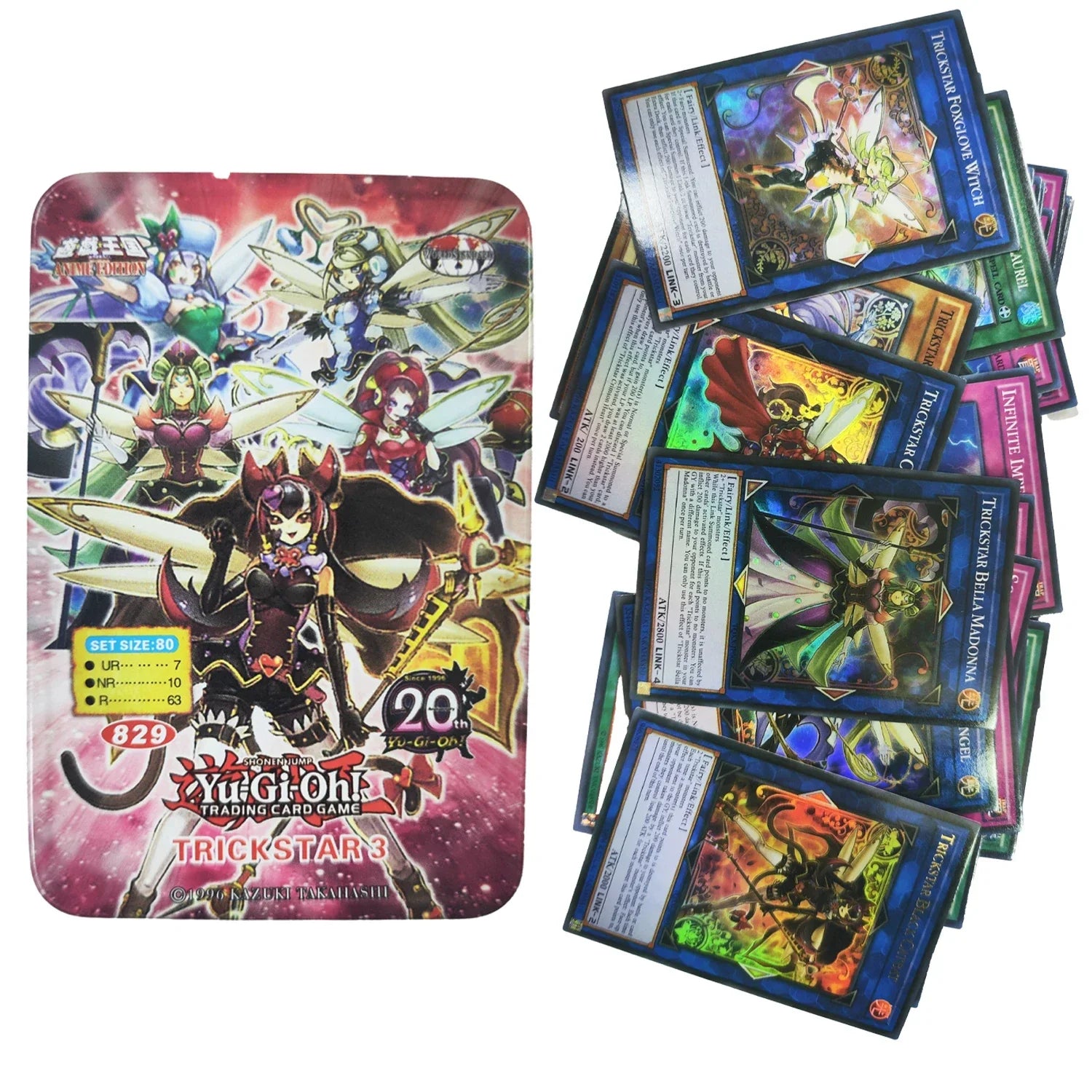 Yu-Gi-Oh! Exodia Pack – English Holographic Duel Card Set with Golden White Dragon & Tin Box | Collector’s Edition