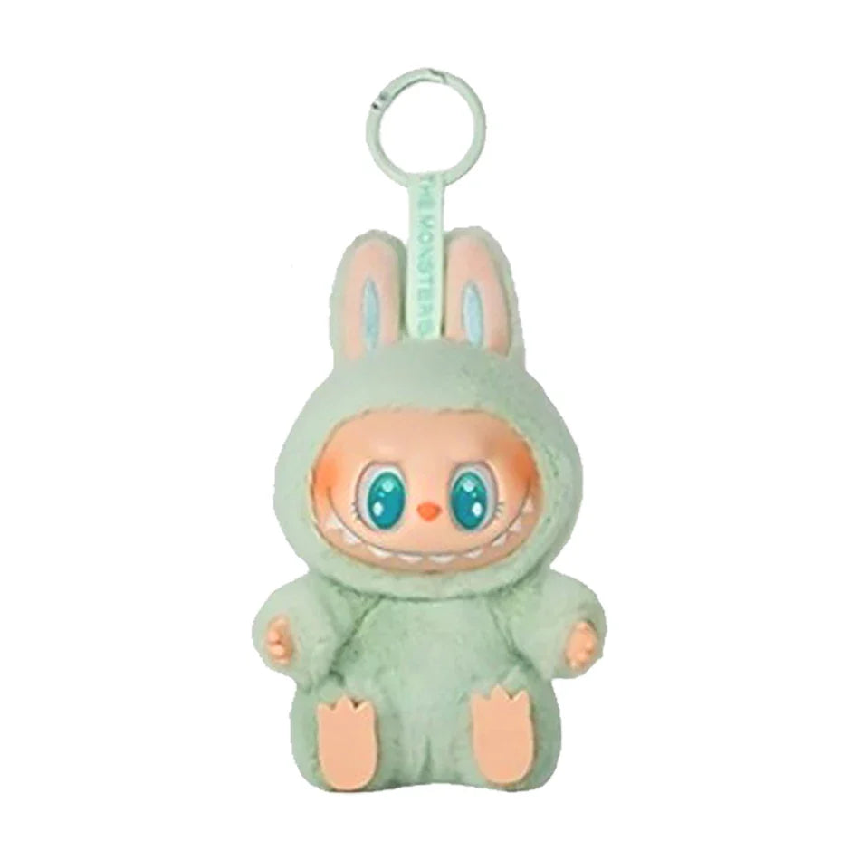 Plush Labubu Stuffed Toy & Labubu Exciting Macaron Pendant - 35cm