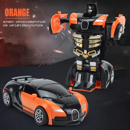 Transformer CarRobot Model Push and Go Car Vehicle
