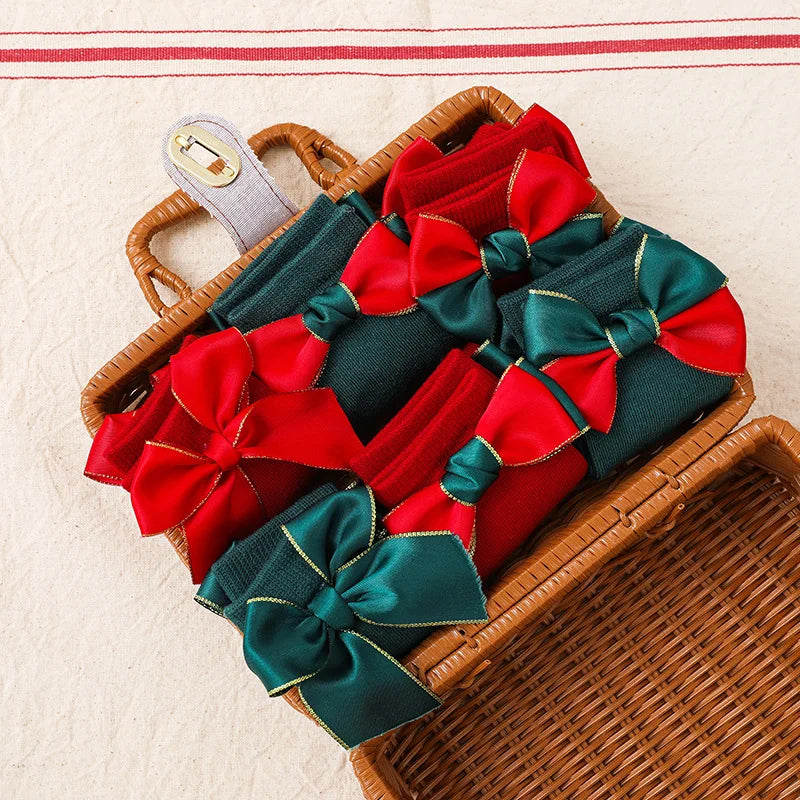 Baby Girls Christmas Socks (Age Newborn-5YEARS)