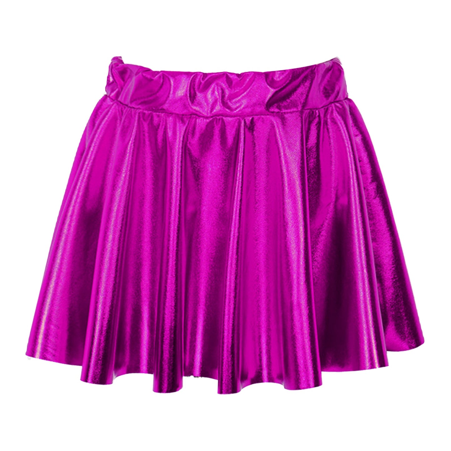 Girls Metallic Pleated Skirt (Age 2-16 YRS)