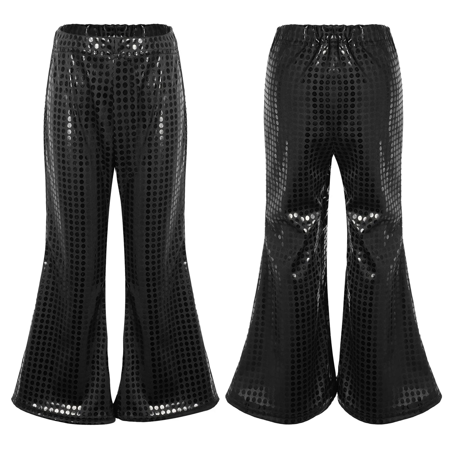 Kids Sequin Flared Trousers (Age 24M-16YRS)