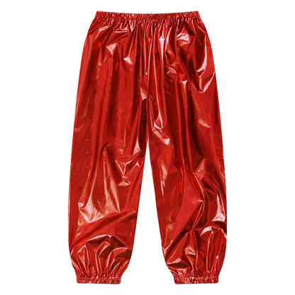 Kids Metallic Dance Trousers (Age 24M-16 YRS)