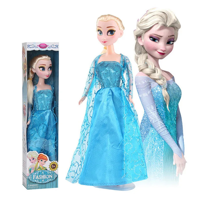 Frozen Princess Snow White Ariel The Little Mermaid Elsa The Snow Queen Classic Fashions Doll Action Figure Children Toys F